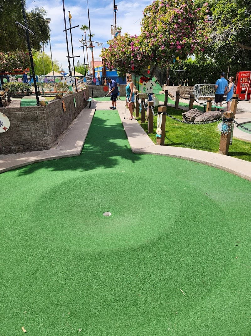 King Arthur's Quest Mini Golf course