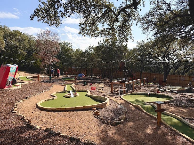 Wimberley National MINI GOLF, Ice Cream Bar, Beer Garden & PlayGround