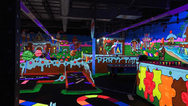 ParTees 3D Glowgolf